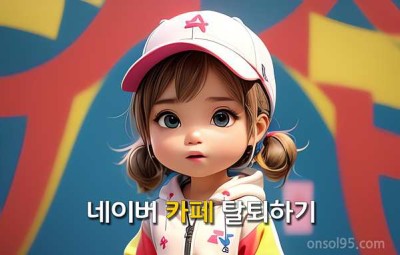 네이버 카페 탈퇴 하는 방법