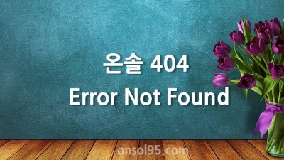 다온네 404 Error Not Found